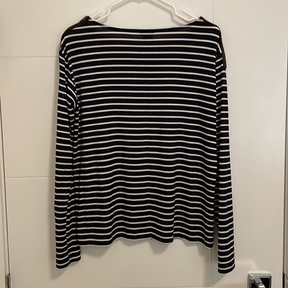 Club Monaco Navy Boatneck Top - Picture 3 of 7